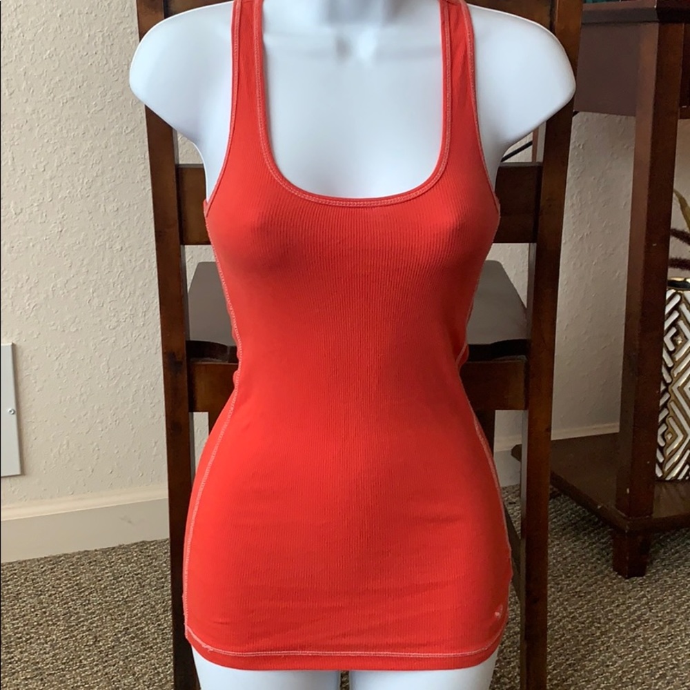 Coral boyfriend Tank
